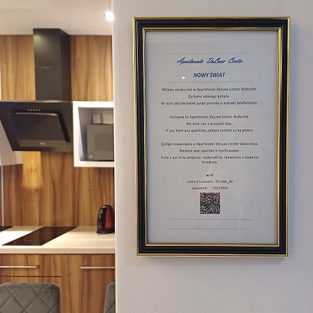 Apartments Deluxe Center Nowy Swiat Білосток Екстер'єр фото